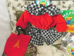 madeline red plaid a